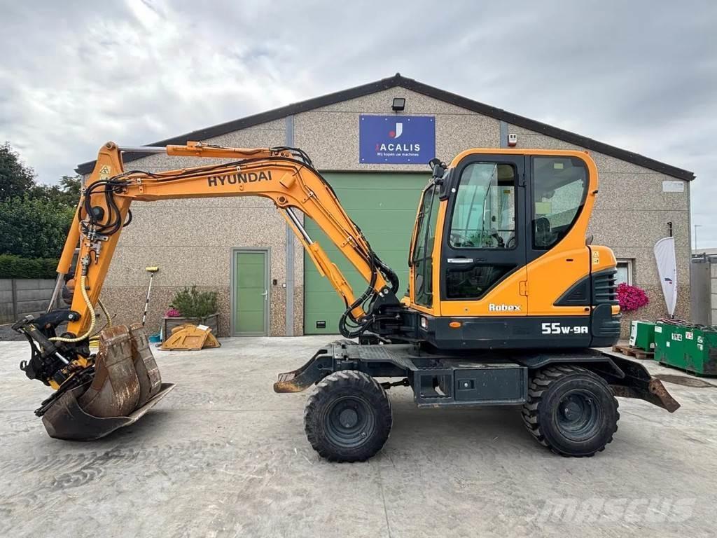 Hyundai R55W-9A Escavatori gommati