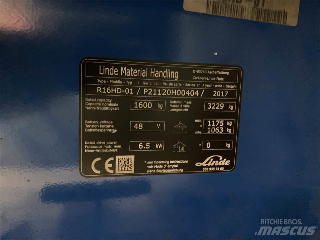 Linde R16HD Carrello retrattile