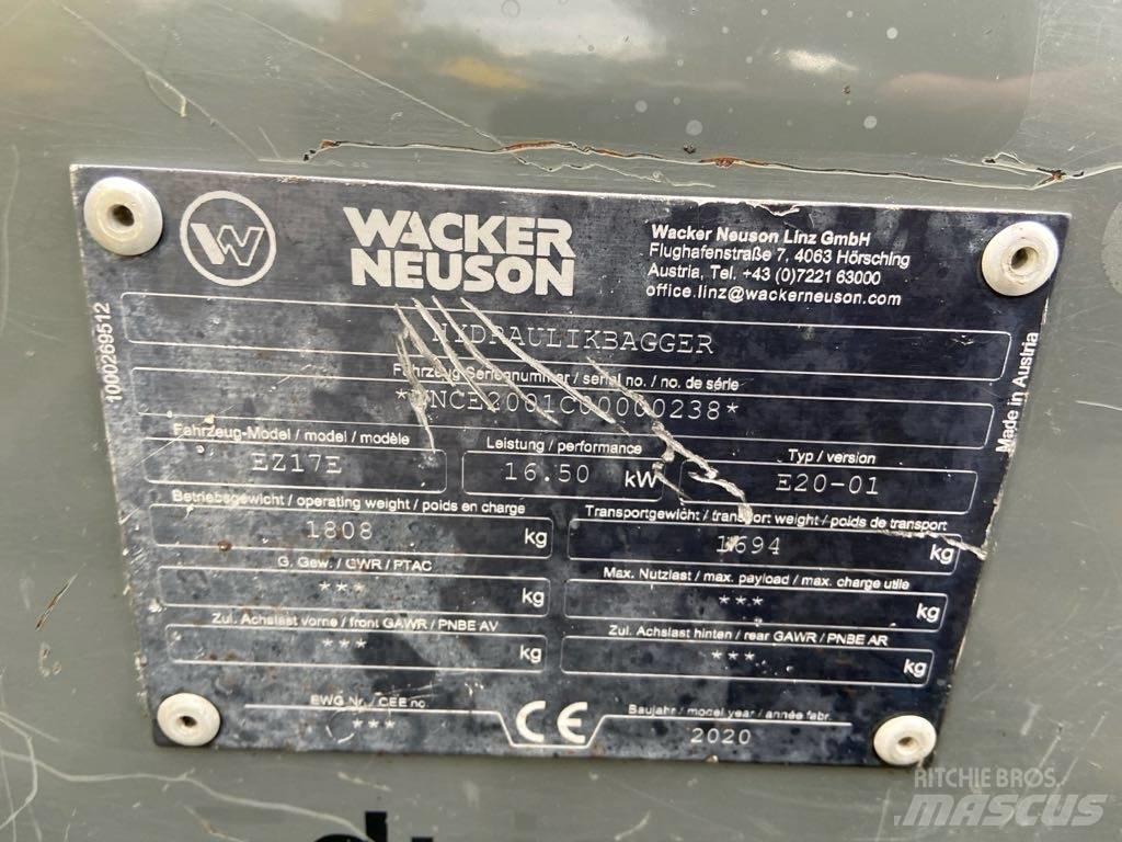 Wacker Neuson EZ17e Escavatori cingolati