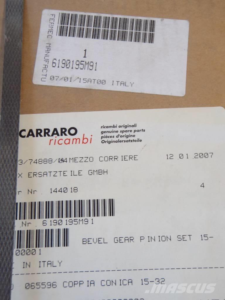 Carraro Baggerlader Trasmissione