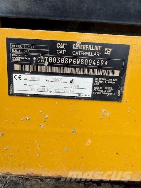 CAT 308 CR Escavatori medi 7t - 12t