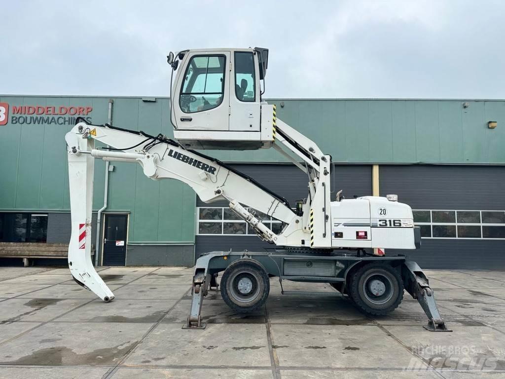 Liebherr A 316 Movimentazione rifiuti