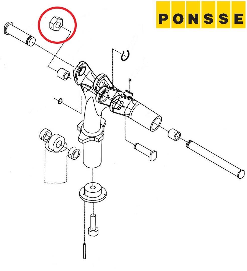 Ponsse 0008888 Telaio e sospensioni