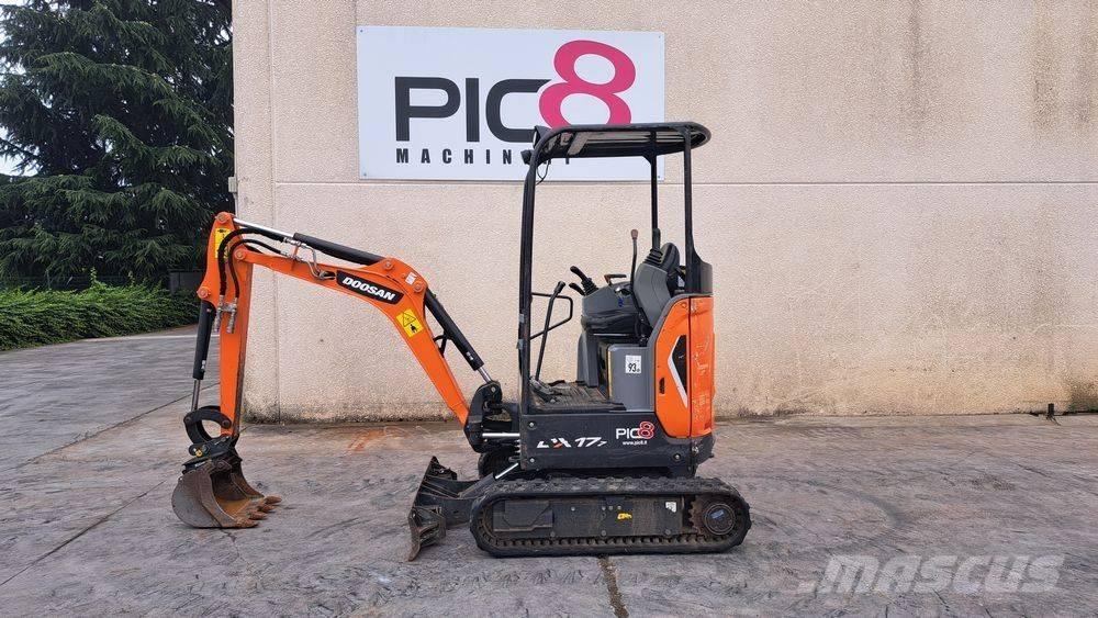 Doosan DX 17 Miniescavatori