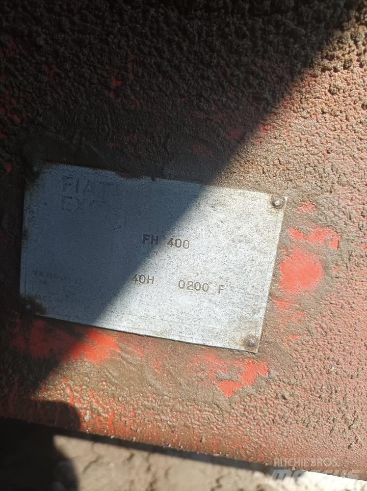 Fiat-Hitachi FH 400 Componenti idrauliche