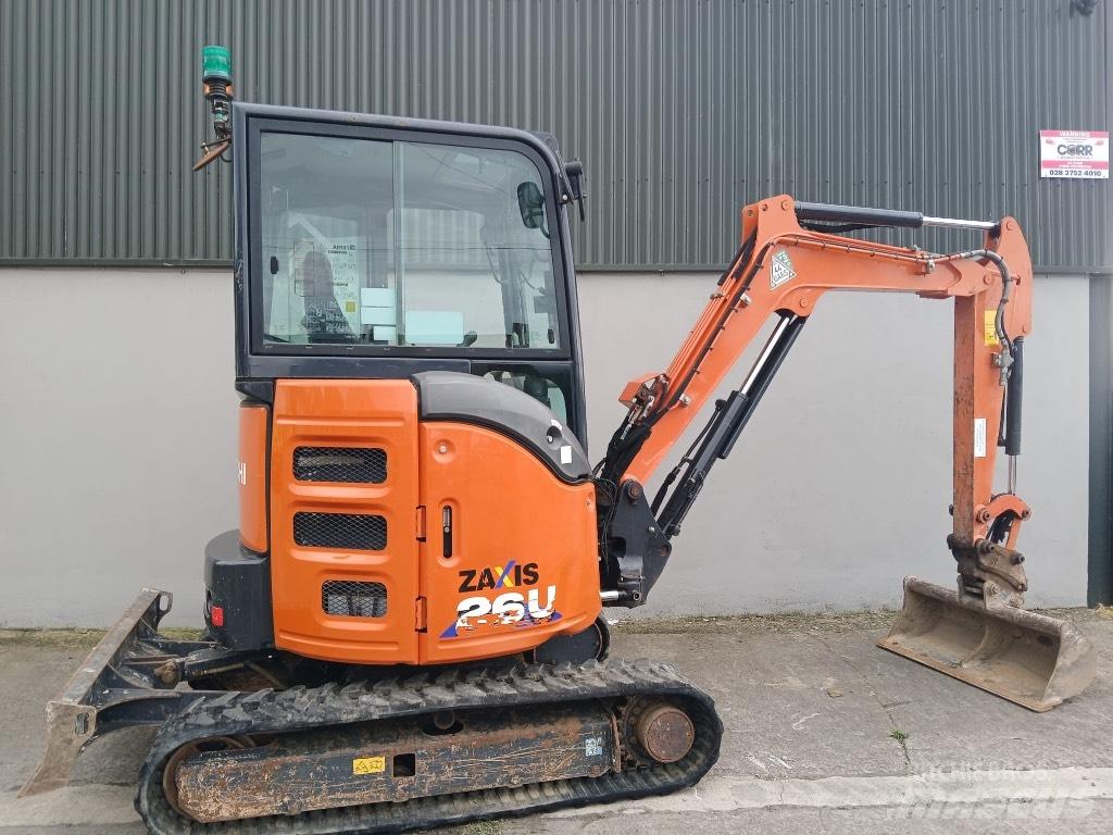 Hitachi ZX 26 U-6 Miniescavatori