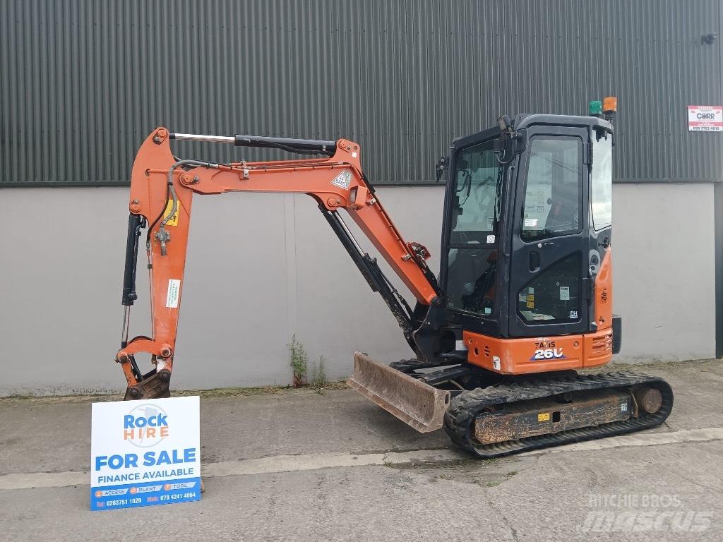 Hitachi ZX 26 U-6 Miniescavatori