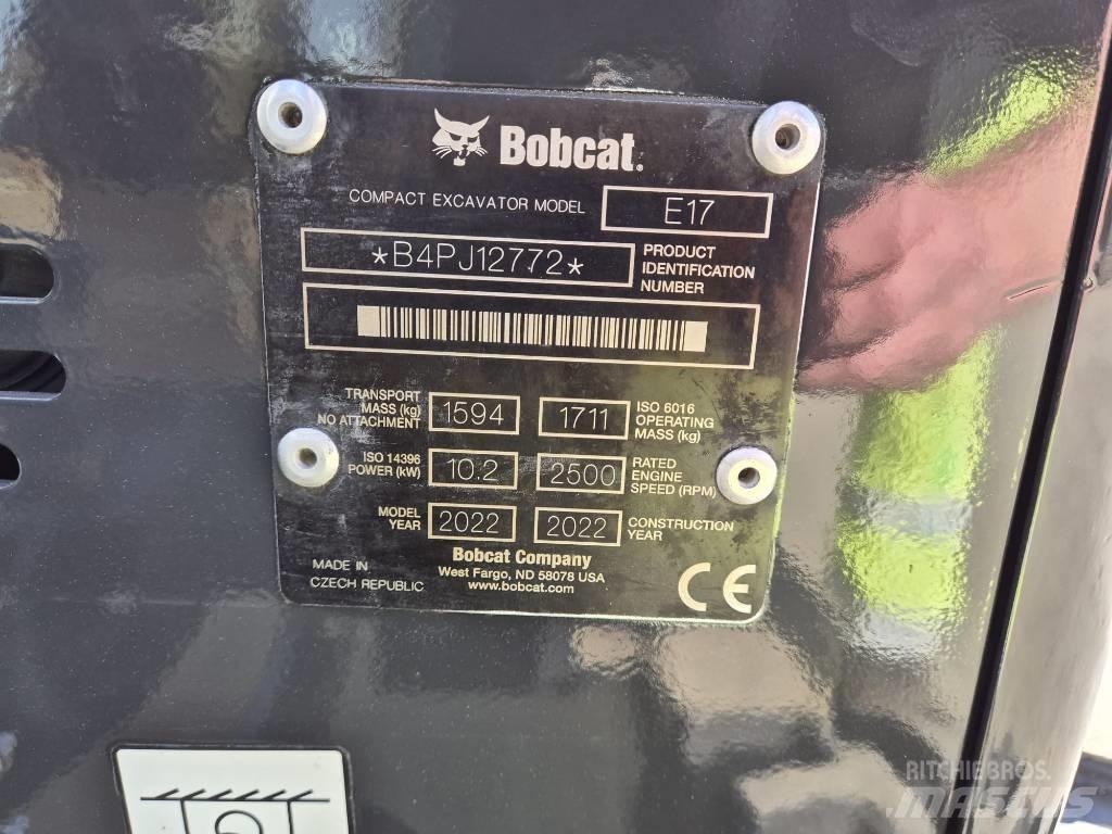 Bobcat E 17 Miniescavatori