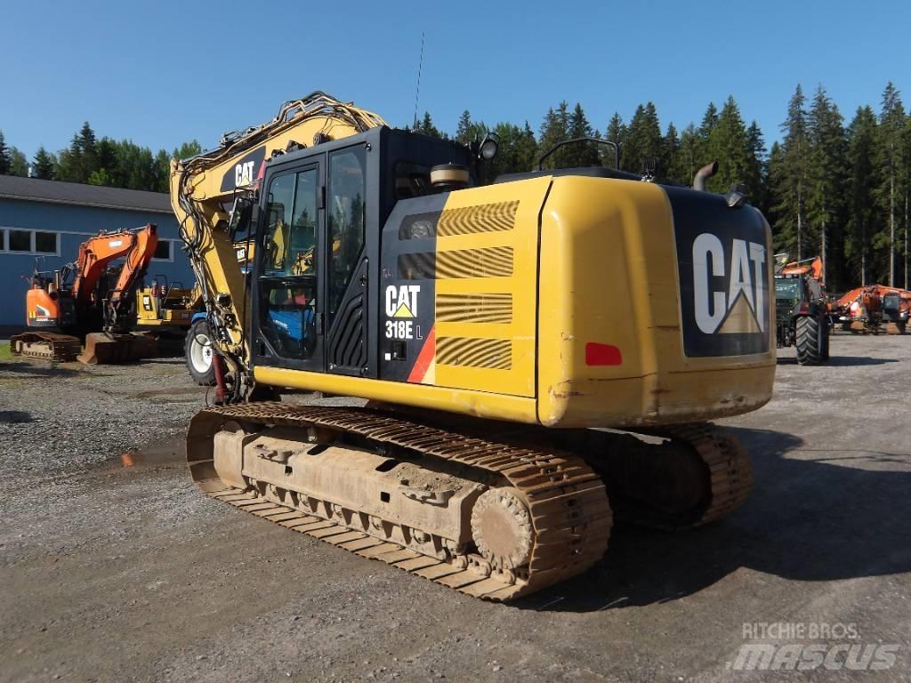 CAT 318 E L Escavatori cingolati