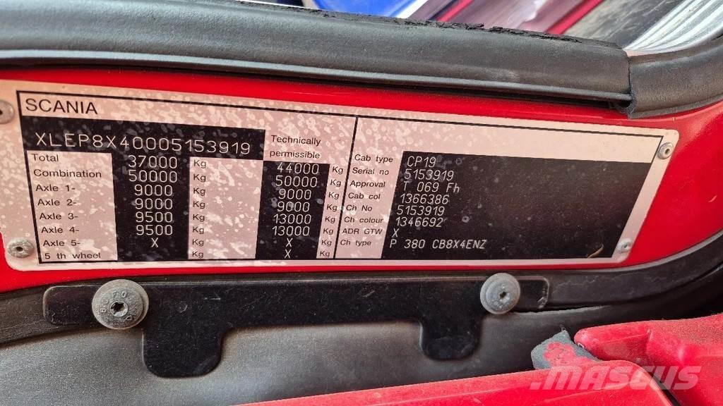Scania p 380 Gru per tutti i terreni