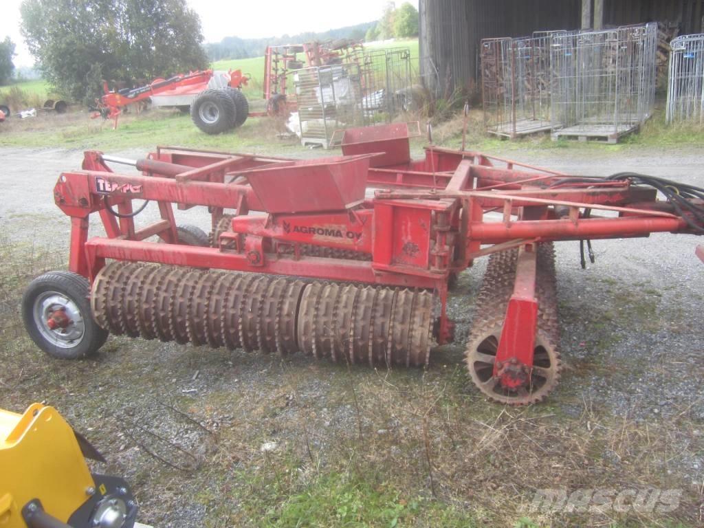 Tempo 6m hin. jyrät Rulli compressori