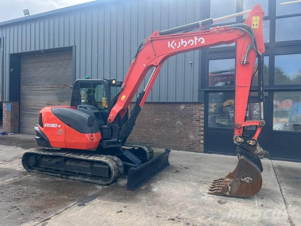 Kubota KX 080-4 Miniescavatori