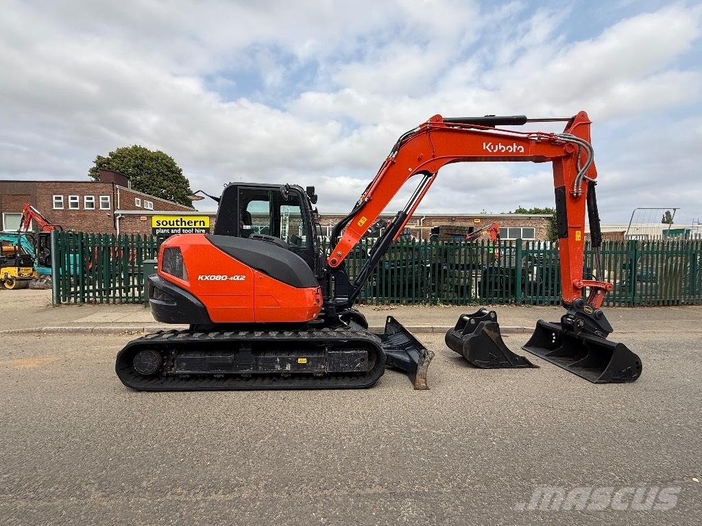 Kubota KX 080-4 Escavatori medi 7t - 12t