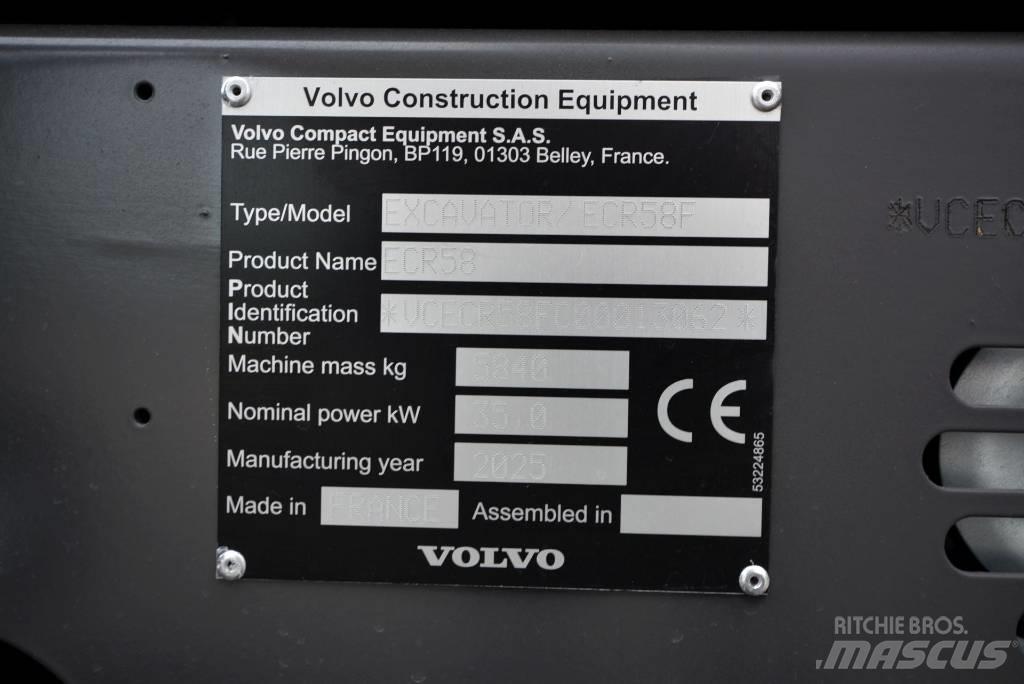 Volvo ECR 58 F Miniescavatori