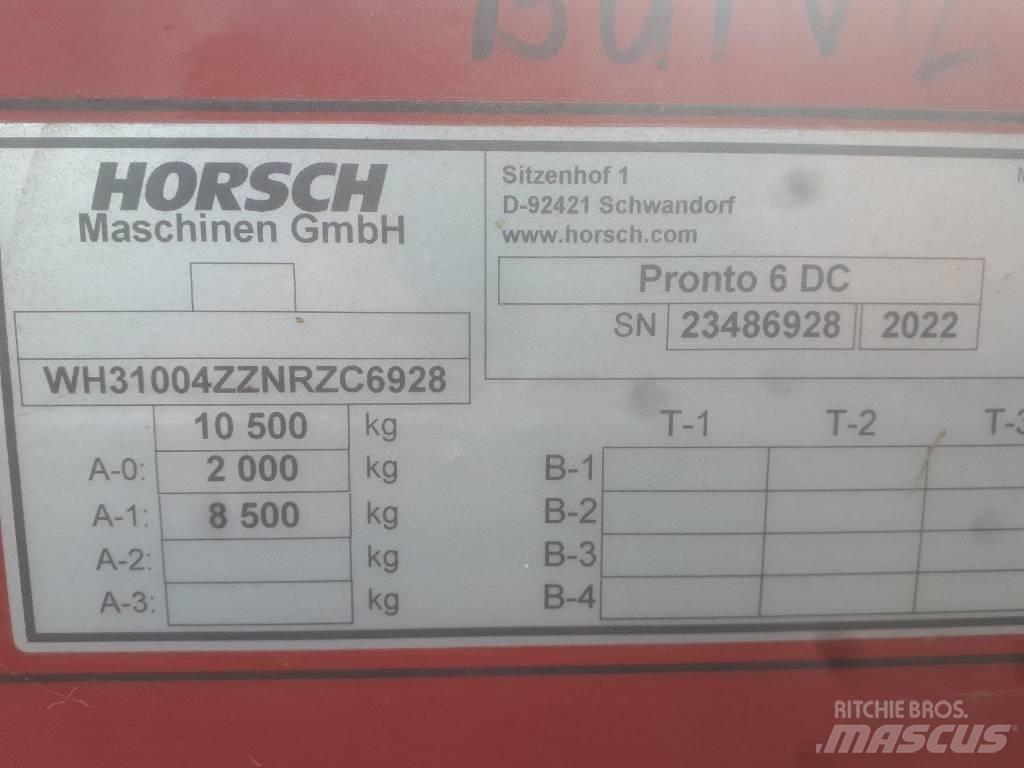 Horsch Pronto 6 DC Perforatrici