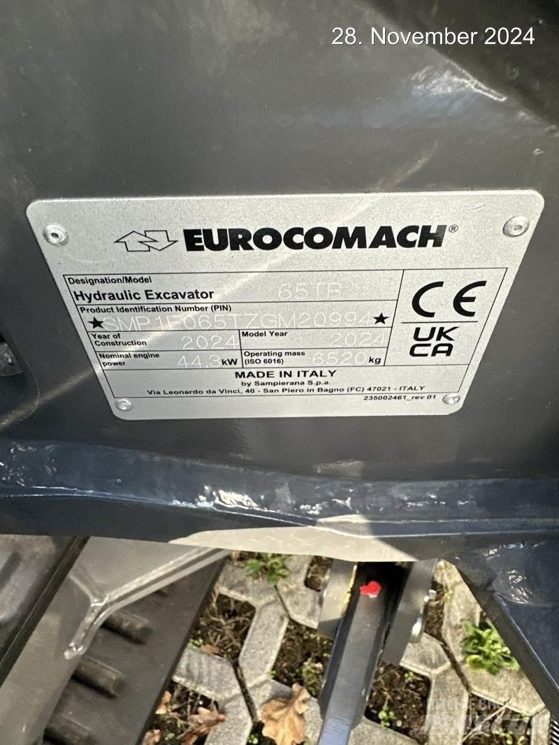 Eurocomach 65TR Miniescavatori