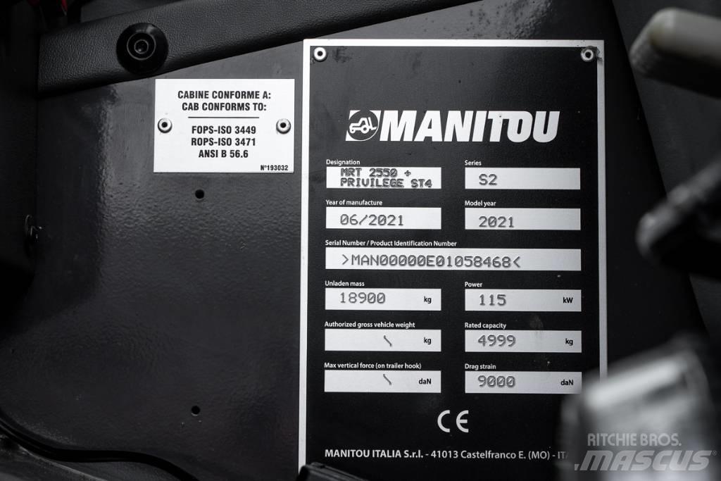 Manitou MRT 2550+ Sollevatori telescopici