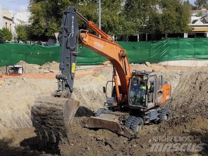 Hitachi ZX 210 W Escavatori gommati