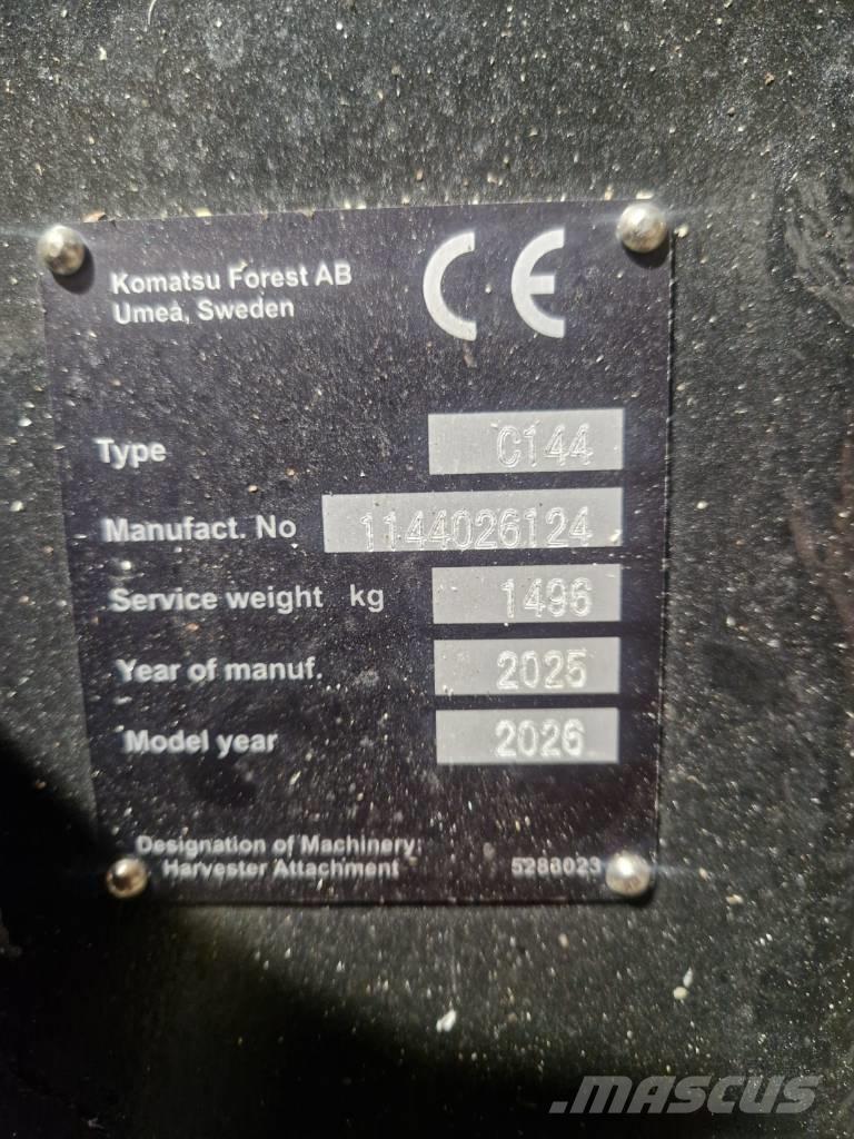 Komatsu C 144 Decespugliatrici e trinciatrici idrauliche