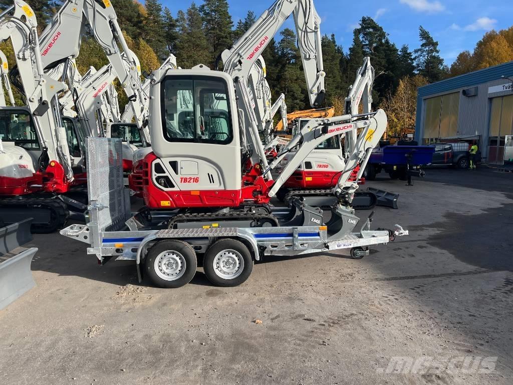 Takeuchi TB 216A Miniescavatori