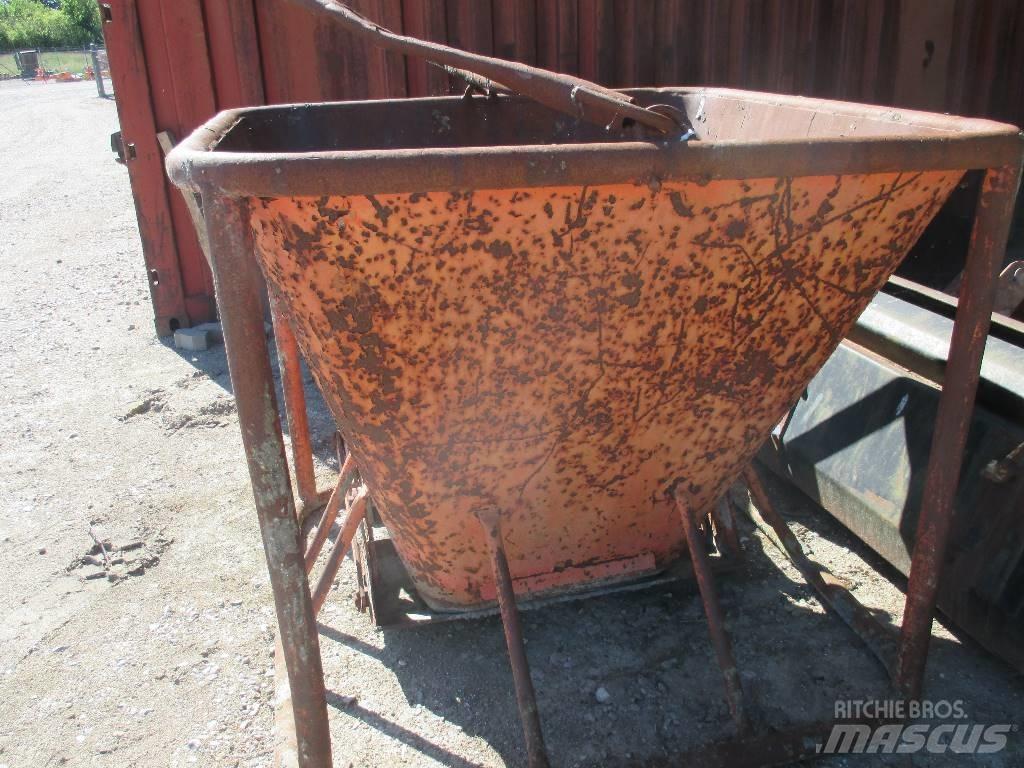  Betonspand 1000 Ltr. Accessori per Calcestruzzo