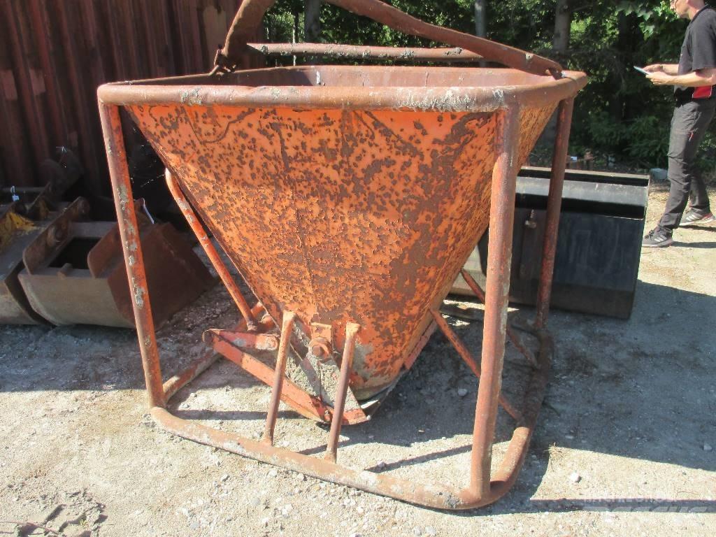  Betonspand 1000 Ltr. Accessori per Calcestruzzo
