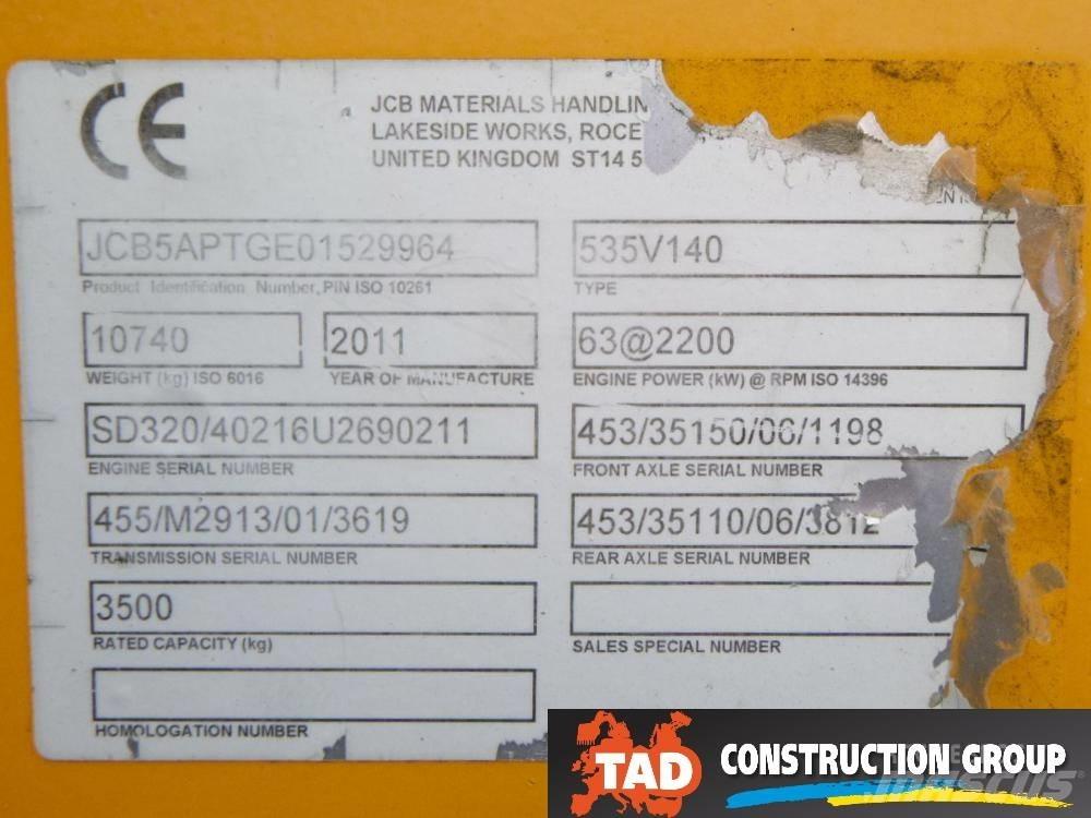 JCB 535-140 Hiviz Sollevatori telescopici