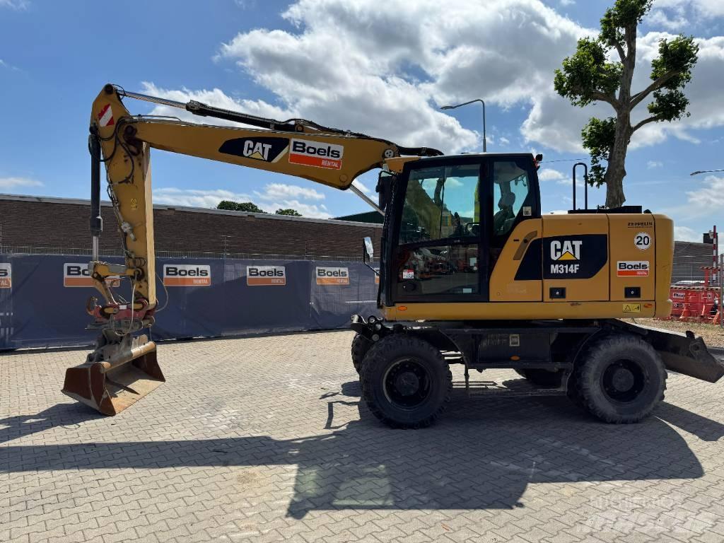 CAT M314F Escavatori gommati