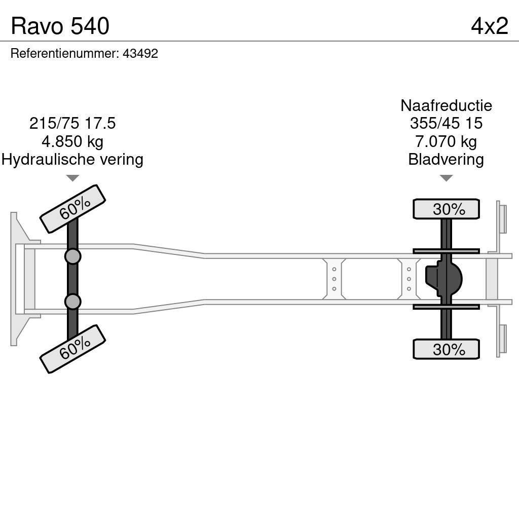 Ravo 540 Autocarro spazzatrice