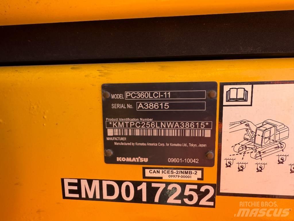 Komatsu PC360LCi-11 Escavatori cingolati