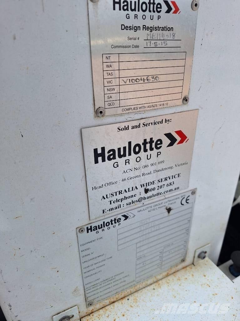 Haulotte Star 10 Altre piattaforme monobraccio