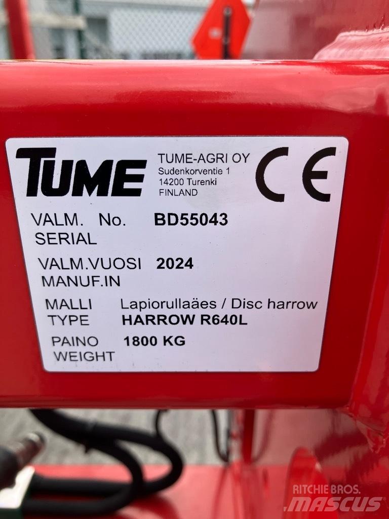 Tume Harrow R640L Erpici