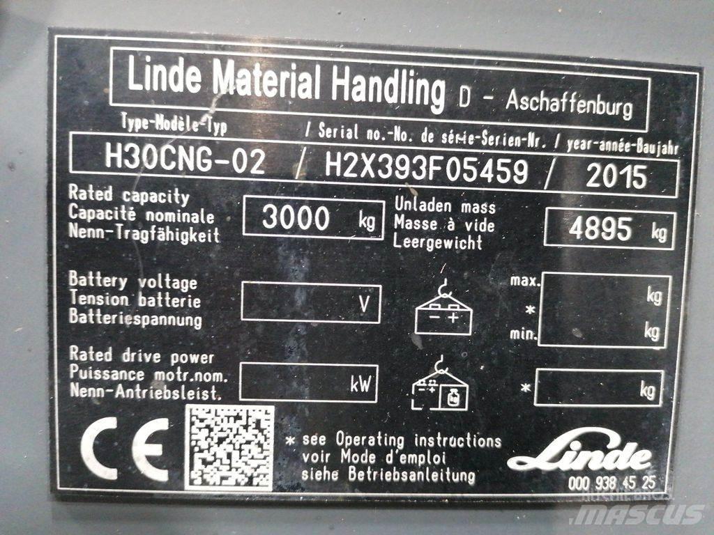 Linde H30T-02 Carrelli elevatori GPL