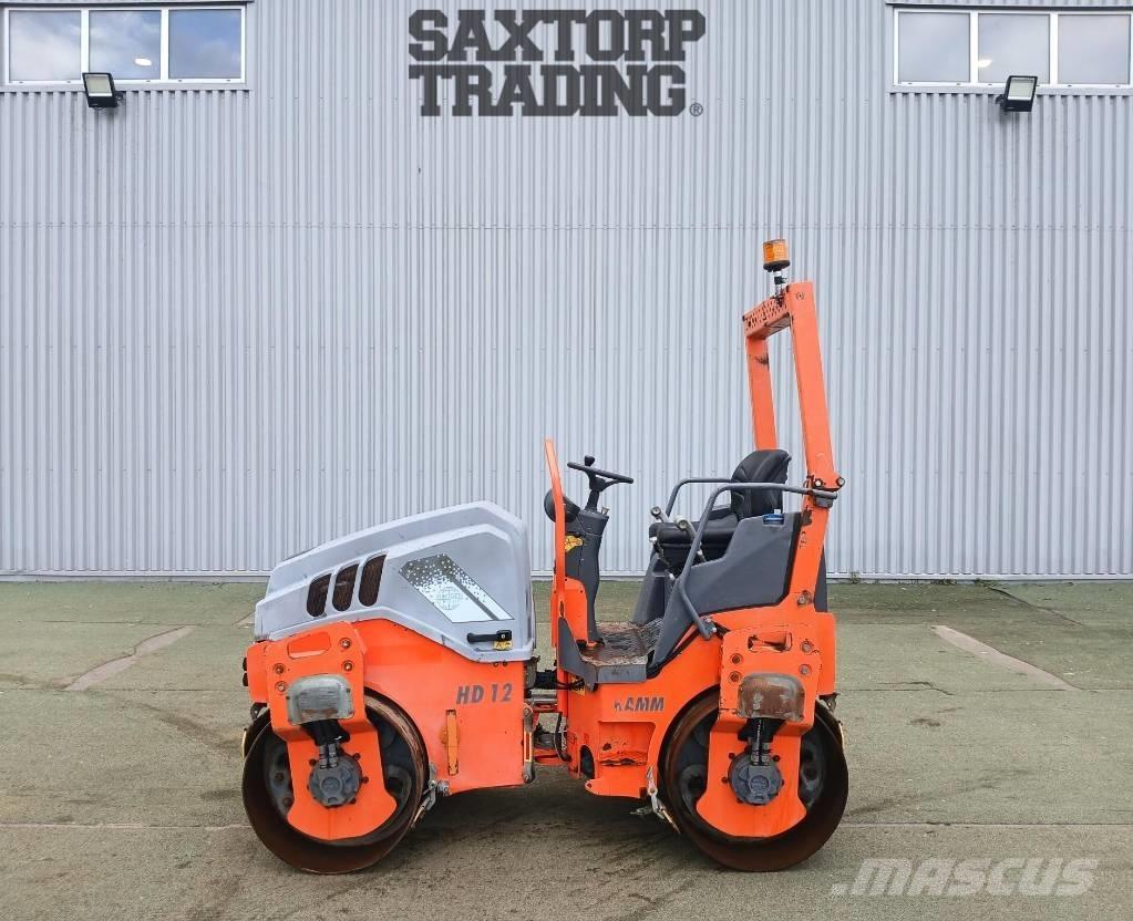 Hamm HD12 VV, Vält Rulli a doppio tamburo