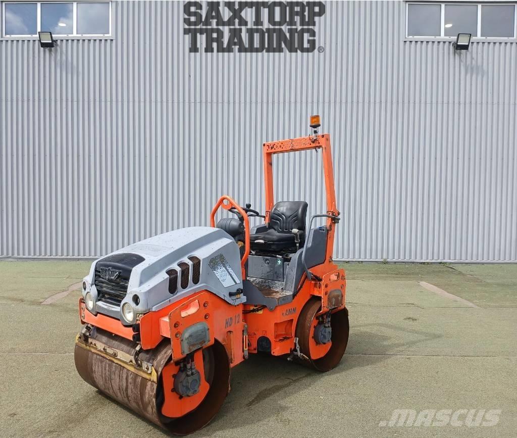 Hamm HD12 VV, Vält Rulli a doppio tamburo