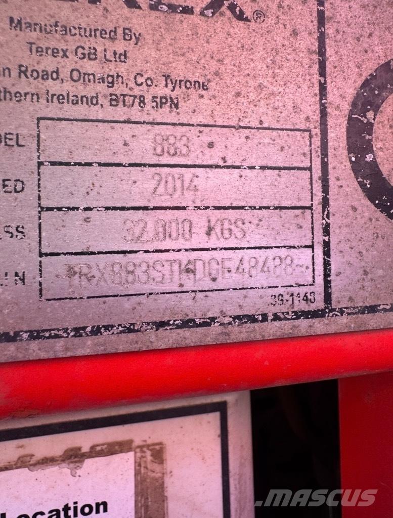 Terex Finlay 883 Vagli vibranti