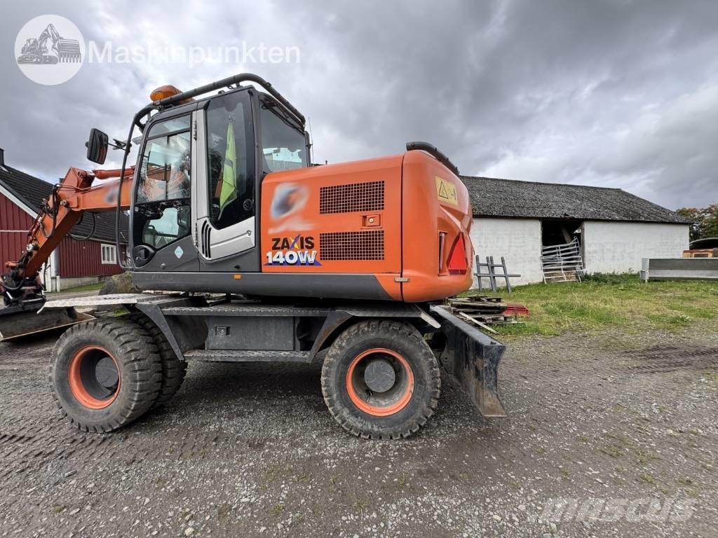 Hitachi ZX 140 W-3 Escavatori gommati