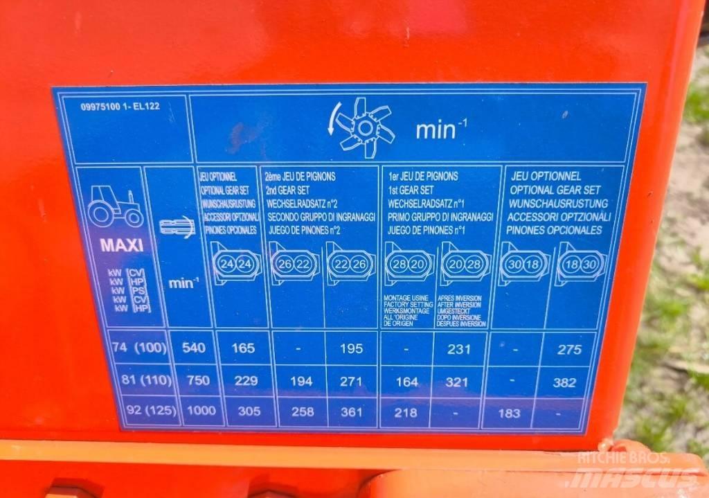 Kuhn EL 122-250 Erpici rotanti e motozappe
