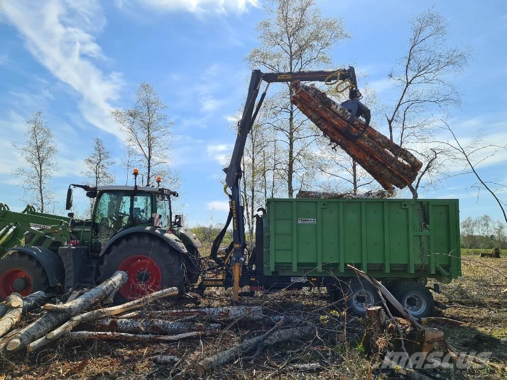 Bigab 12-15 G2 Rimorchi con braccio di sollevamento a gancio