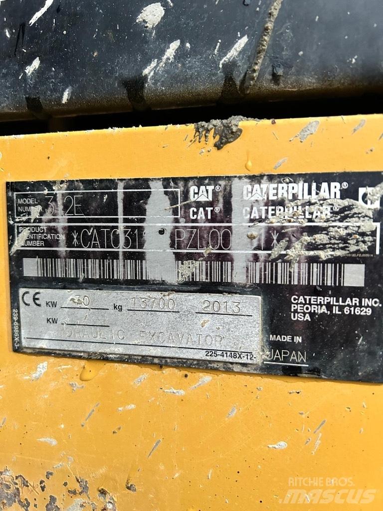 CAT 312 E Escavatori cingolati