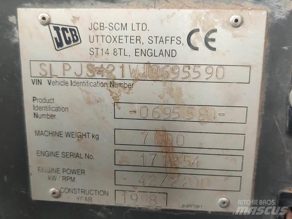 JCB JS70 Escavatori medi 7t - 12t
