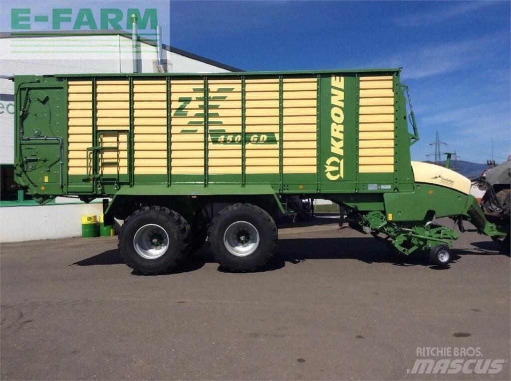 Krone zx 450 gd Carri per la granella