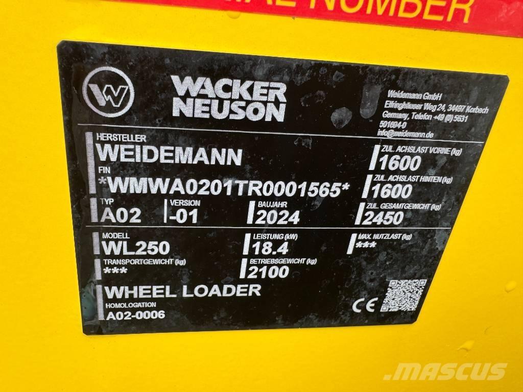 Wacker Neuson WL 250 Pale gommate