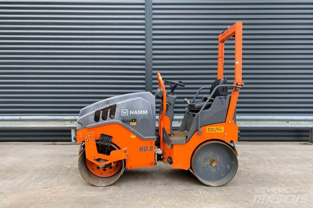 Hamm HD 8 VV Rulli a doppio tamburo