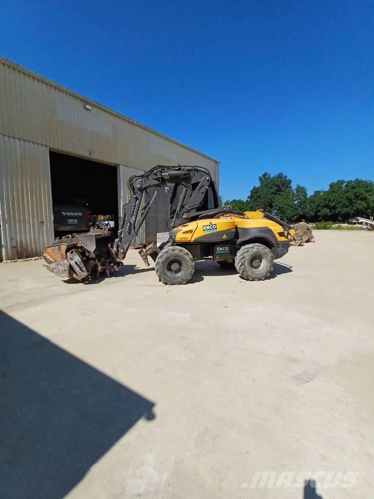 Mecalac 12 MTX Escavatori gommati