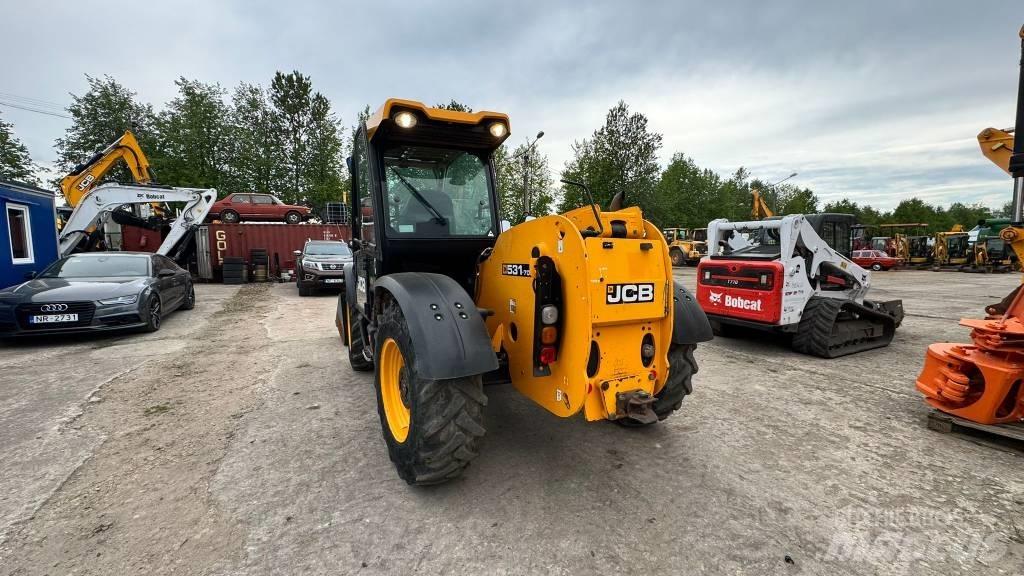 JCB 531-70 Pale gommate telescopiche