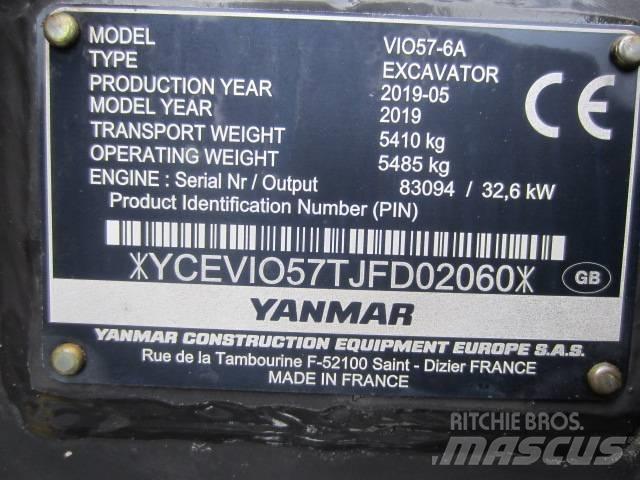 Yanmar Vio 57 Miniescavatori