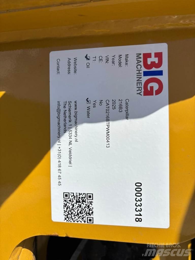 CAT 216B3 Pale gommate