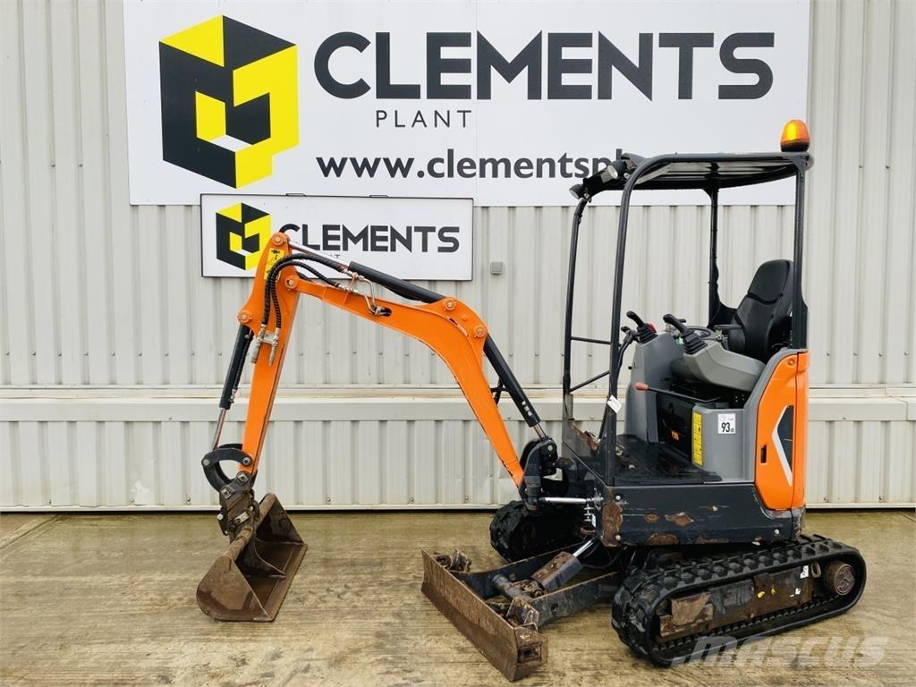 Doosan DX17Z Miniescavatori