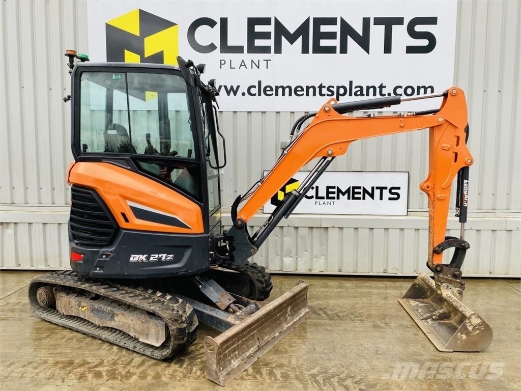 Doosan DX27Z Miniescavatori